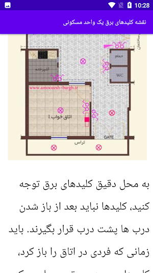 آموزش برق ساختمان Screenshot 0