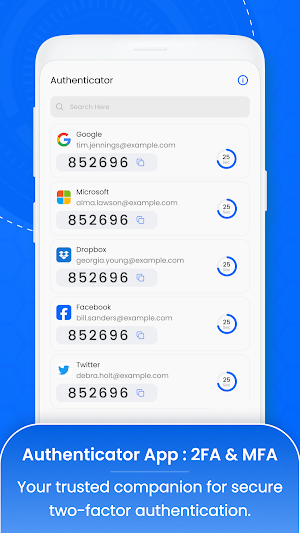 Authenticator App : 2FA & MFA Screenshot 0