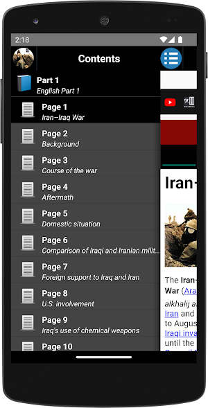 Iran–Iraq War - History Screenshot 0