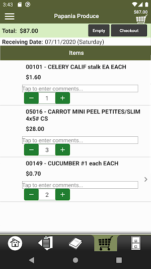 Papania Produce Screenshot 3