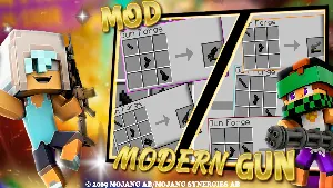 Modern Guns Mod: Weapons MCPE Screenshot 2