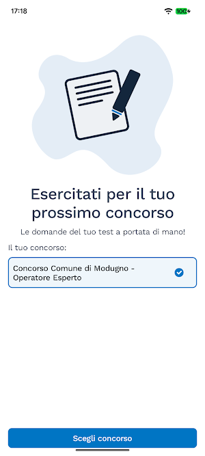 Quiz Comune Modugno-Operatore Screenshot 0