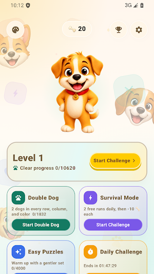 DogDoku: NO-ADS Logic Puzzles Screenshot 1