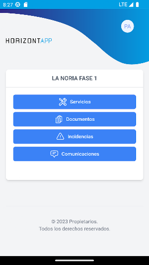 HorizontApp Screenshot 1