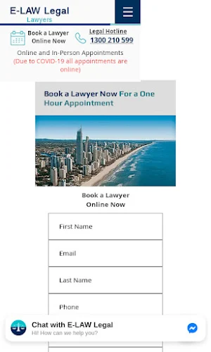 E-LAW Legal Screenshot 1