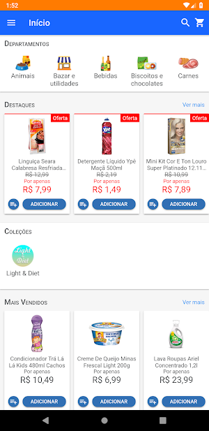 Diniz Supermercados Screenshot 0