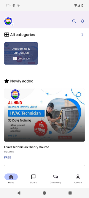 Alhind Technical Skill Screenshot 1