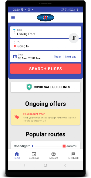 Zimindara Travels Screenshot 1
