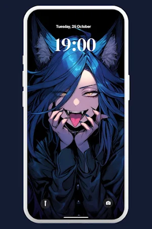 Anime Cat Girl Wallpaper 4K Screenshot 1