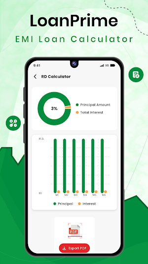 Loanprime: EMI Loan Calculator Screenshot 2