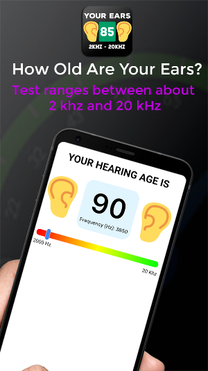 How Old Are Your Ears Fun Test Screenshot 0