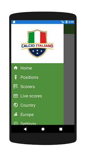 Italian Soccer Live Screenshot 3