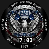 USA 250th Year Watch Face 158