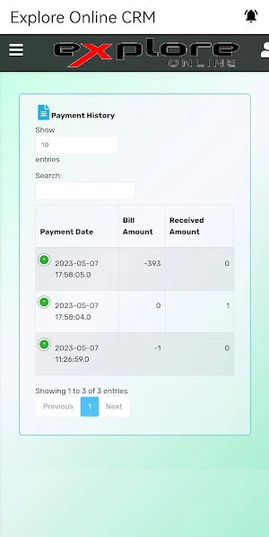Explore Online CRM Screenshot 2