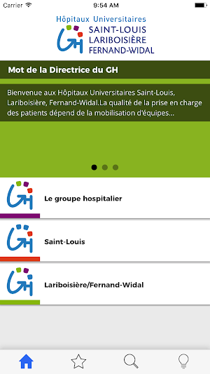 Livret Internes GH St-Louis / Larib / F. Widal Screenshot 1