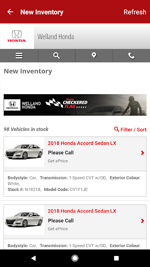 Welland Honda Screenshot 1
