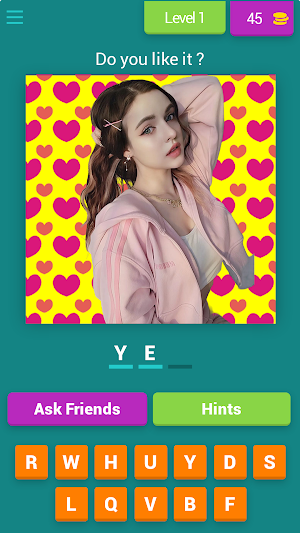 Beautiful Young Girl Trivias Screenshot 3