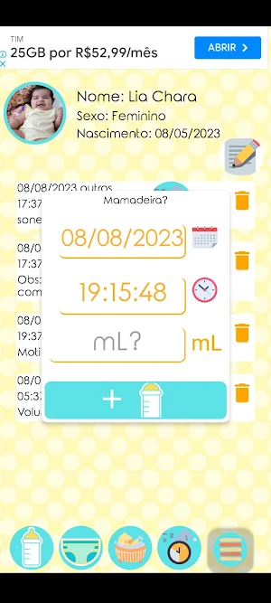 Chara Rotina do Bebê Screenshot 1