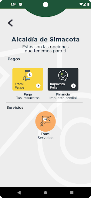 Trami App Simacota Screenshot 1