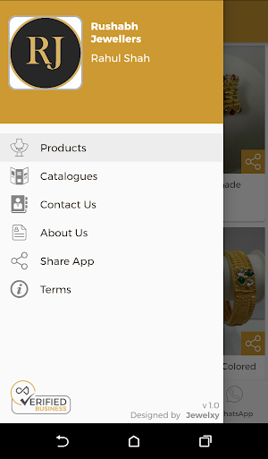 Rushabh Jewellers - Tribal Gold Jewelry Wholesaler Screenshot 1