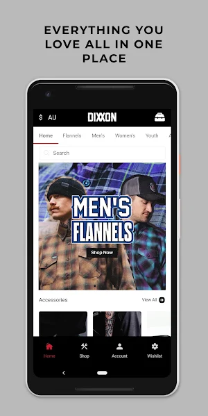 Dixxon Flannel AU Screenshot 1