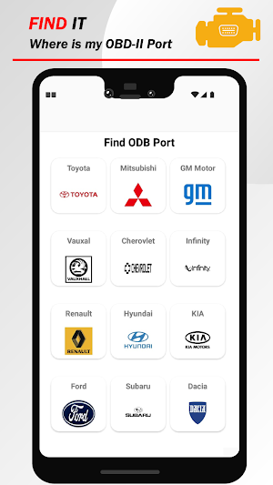 Find Where is my OBD2 port Screenshot 1