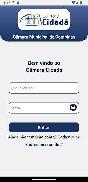 Câmara Cidadã -Câmara Campinas Screenshot 1