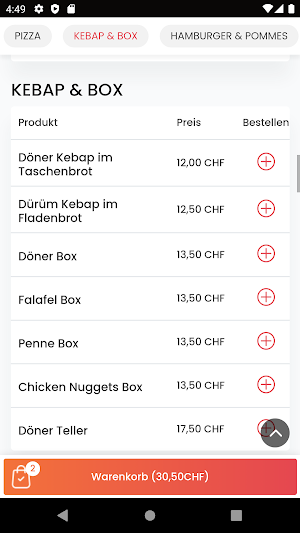 Kollbi Pizza Screenshot 2