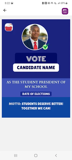 Election Poster Maker Creator Screenshot 0