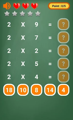 Times Tables - Multiplication Screenshot 2