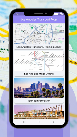 Los Angeles Metro & Bus Map Screenshot 0
