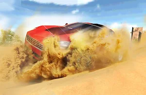 rally Desert racing Screenshot 2