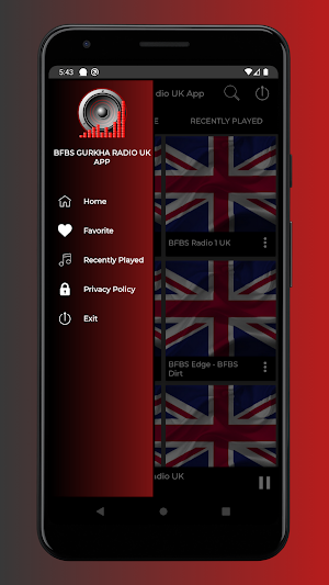 BFBS Gurkha Radio UK App Screenshot 2