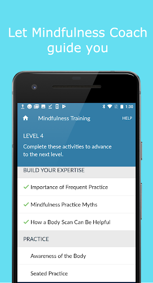 Mindfulness Coach Screenshot 1