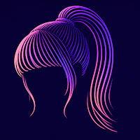 Bangs! AI Haircut & Color