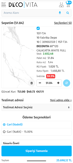 Decovita B4B Sistemi Screenshot 2