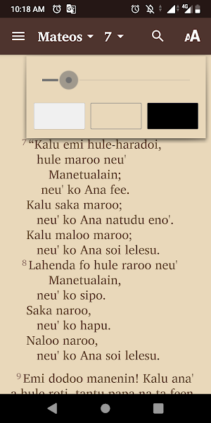 Rikou Bible App Screenshot 2