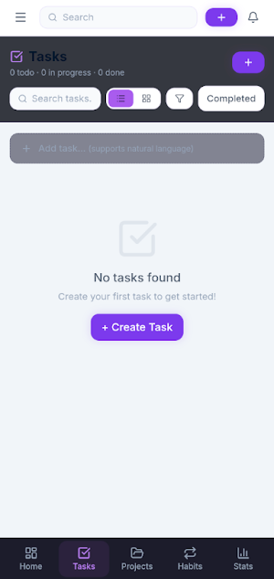 TaskForge Screenshot 1