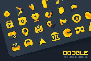 Atom Yellow IconPack Screenshot 1