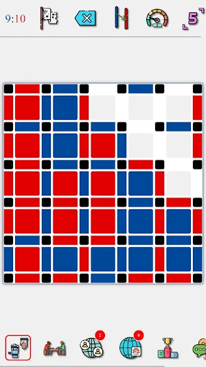 Dots and boxes Screenshot 1