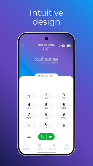 XPhone Softphone Screenshot 2