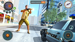 Real Miami Gangster Crime Simulator: Shooting Game Screenshot 3