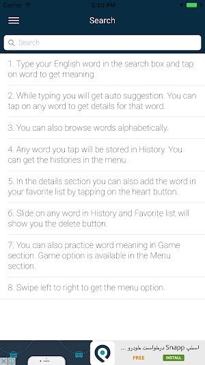 English : Hawaiian Dictionary Screenshot 2