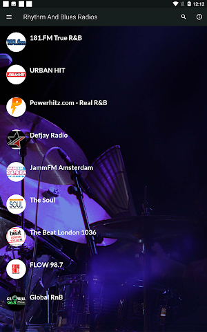 Rhythm And Blues Radios Live Screenshot 0