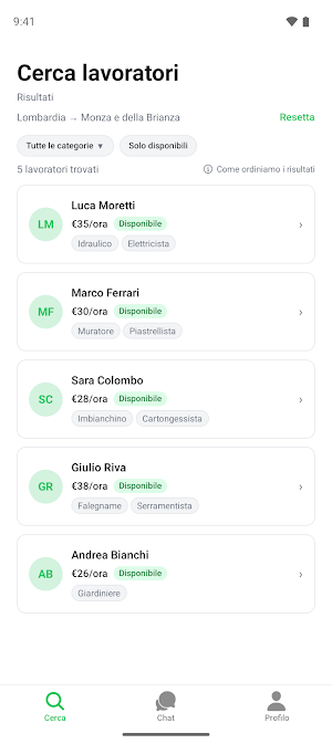 LaboraIT: Artigiani edili Screenshot 0