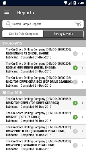 Chevron LubeWatch Powered by HORIZON Screenshot 1