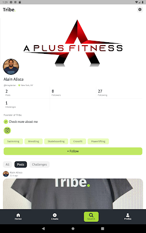 Tribe - Sport & Fitness App Screenshot 2