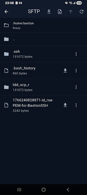 Bastion SSH - SSH/SFTP Client Screenshot 3