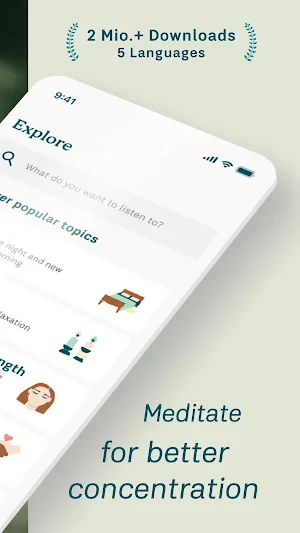 7Mind Mindfulness & Meditation Screenshot 2
