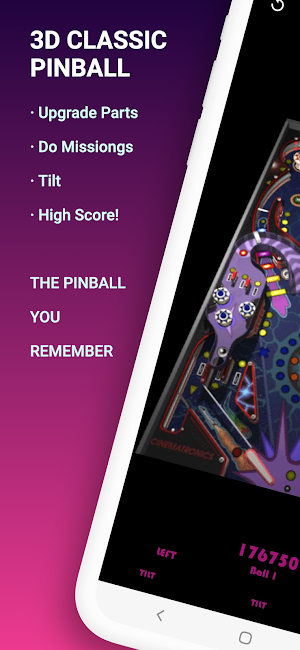 Classic Pinball — Space Pilot Screenshot 0